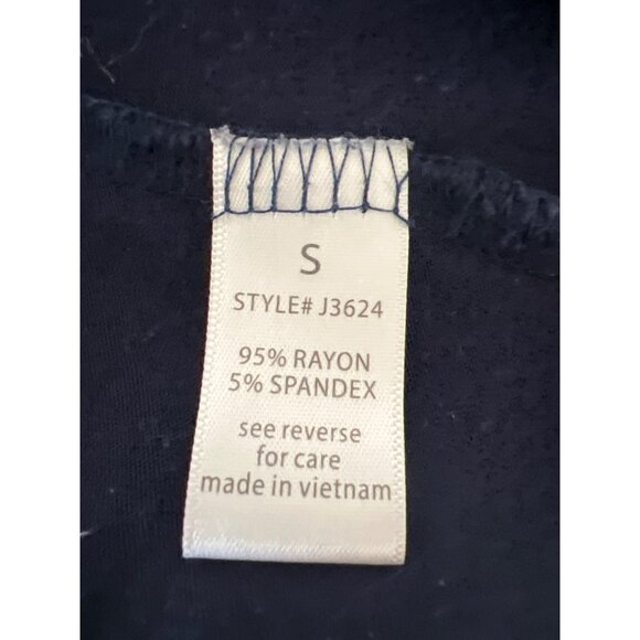 Active USA Navy Open Front Lightweight Cardigan - Picture 4 of 4